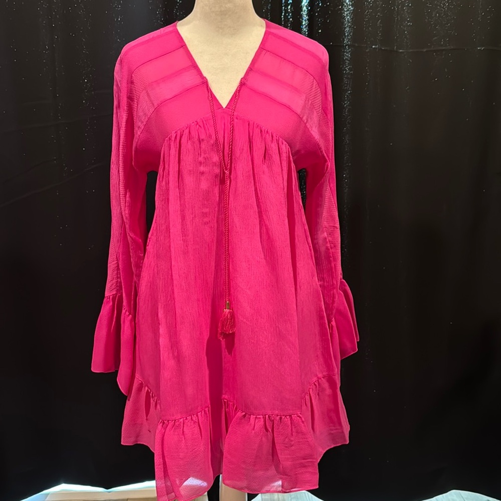 Fushia Baby Doll dress